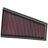 K&N Replacement Element Panel Filter to fit Mercedes CLA (C117) CLA180 (from 2013 to 2019)