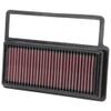 K&N Replacement Element Panel Filter to fit Fiat Doblò II 1.4i Turbo (from 2010 onwards)