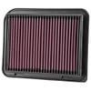 K&N Replacement Element Panel Filter to fit Mitsubishi Grandis 2.4i (from 2004 to 2011)