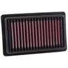 K&N Replacement Element Panel Filter to fit Smart Forfour (453) 0.9i (from 2014 to 2019)