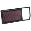 K&N Replacement Element Panel Filter to fit Fiat Fiorino II / Qubo 1.3d euro6 (from 2019 onwards)