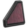 K&N Replacement Element Panel Filter to fit Honda Civic IX/Tourer 1.4i (from 2012 to 2017)