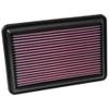 K&N Replacement Element Panel Filter to fit Nissan X-Trail III (T32) 1.6d (from 2014 to 2019)