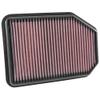 K&N Replacement Element Panel Filter to fit Jeep Wrangler II (TJ) 2.8d (from 2007 to 2016)