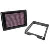 K&N Replacement Element Panel Filter to fit Hyundai Sonata VII (LF) 2.0i Hybrid (from 2015 to 2018)