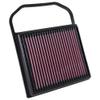 K&N Replacement Element Panel Filter to fit Mercedes SLC (R172) SLC 43AMG (from 2016 onwards)