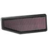K&N Replacement Element Panel Filter to fit Jeep Cherokee IV (KL) 2.0i (from 2019 onwards)