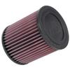 K&N Replacement Element Panel Filter to fit Jeep Patriot 2.1d (from 2010 to 2013)