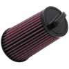 K&N Replacement Element Panel Filter to fit Mini (BMW) One/Cooper/Cabrio II (R56/57) 1.6d 112hp (from 2010 to 2015)