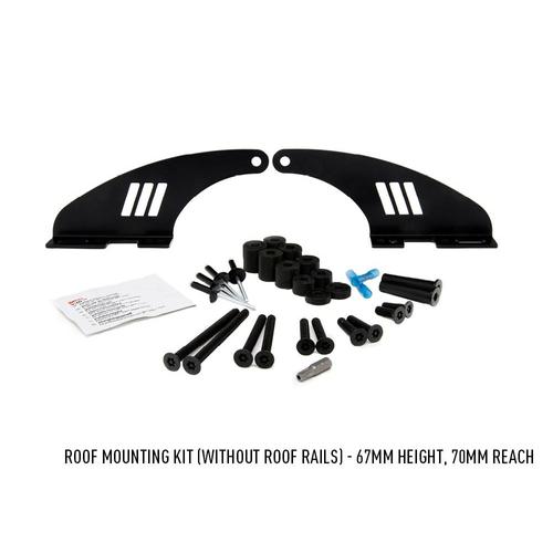 LED Lamps Roof Mounting Kit (without Roof Rails) Mitsubishi L200