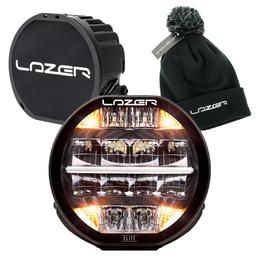 Lazer Sentinel Elite 7" LED Lamp with Position Lights with Free Lazer Beanie and Cover