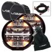 Lazer Sentinel Elite 7" LED Lamps with Position Lights TWIN LAMP Bundle with Free Wiring Kit, Lazer Beanie and Covers