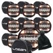 Lazer Sentinel 9" LED Lamps with Position Lights BUY 7 GET 1 FREE LAMP Bundle with Free Lazer Beanie and Covers