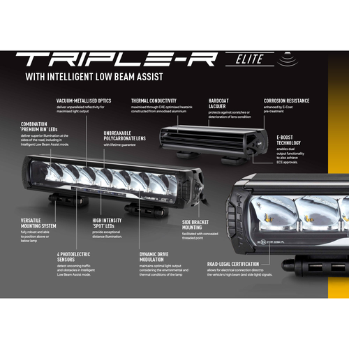 Lazer Triple-R 1000 Elite i-LBA LED Driving Lamp