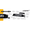 Lazer Linear-18 Elite (with Position Light) LED Driving Lamp