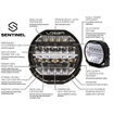 Lazer Sentinel Elite LED Driving Lamp