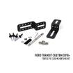 LED Lamps Bumper Beam Mounting Kit Ford Transit Custom (from 2018 onwards)