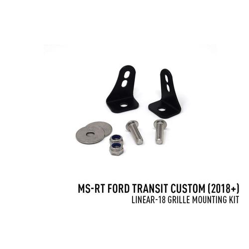 LED Lamps Bumper Beam Mounting Kit Ford MS-RT Transit Custom (from 2018 onwards)