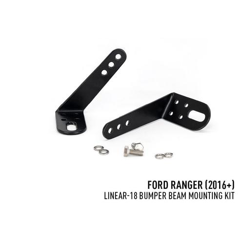 LED Lamps Bumper Beam Mounting Kit Ford Ranger (from 2016 onwards)
