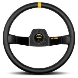 Momo MOD. 02 Track Steering Wheel - Black Leather 350mm