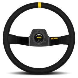 Momo MOD. 02 Track Steering Wheel - Black Suede 350mm