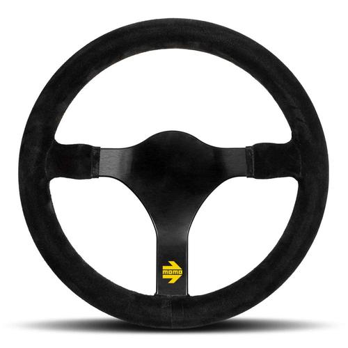 Momo MOD. 31 Track Steering Wheel - Black Suede 340mm