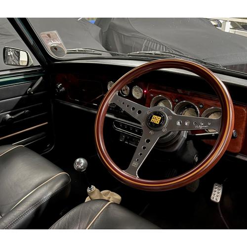 California 360 Mahogany Steering Wheel & Hub Kit Mini (Classic)