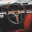 Momo Heritage California Black Leather Steering Wheel with Polished Spokes