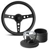 Momo Prototipo Black Edition Steering Wheel & Hub Kit to fit Mini (Classic)