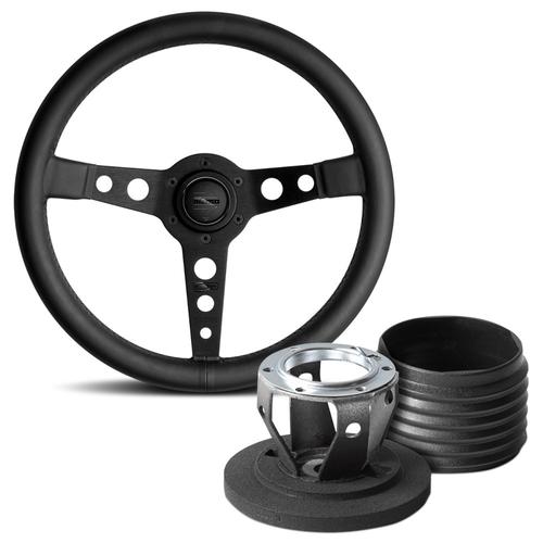 Prototipo Black Edition Steering Wheel & Hub Kit Mini (Classic)