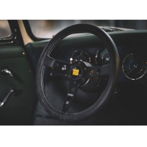 Heritage Prototipo 350 Black Leather Steering Wheel & Hub Kit Porsche 911 (from 1974 to 1989)