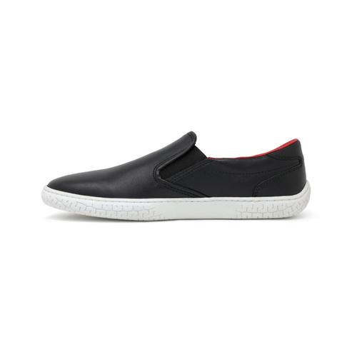 Piloti James Hunt 10 Special Edition Black and Red Slip On Shoes