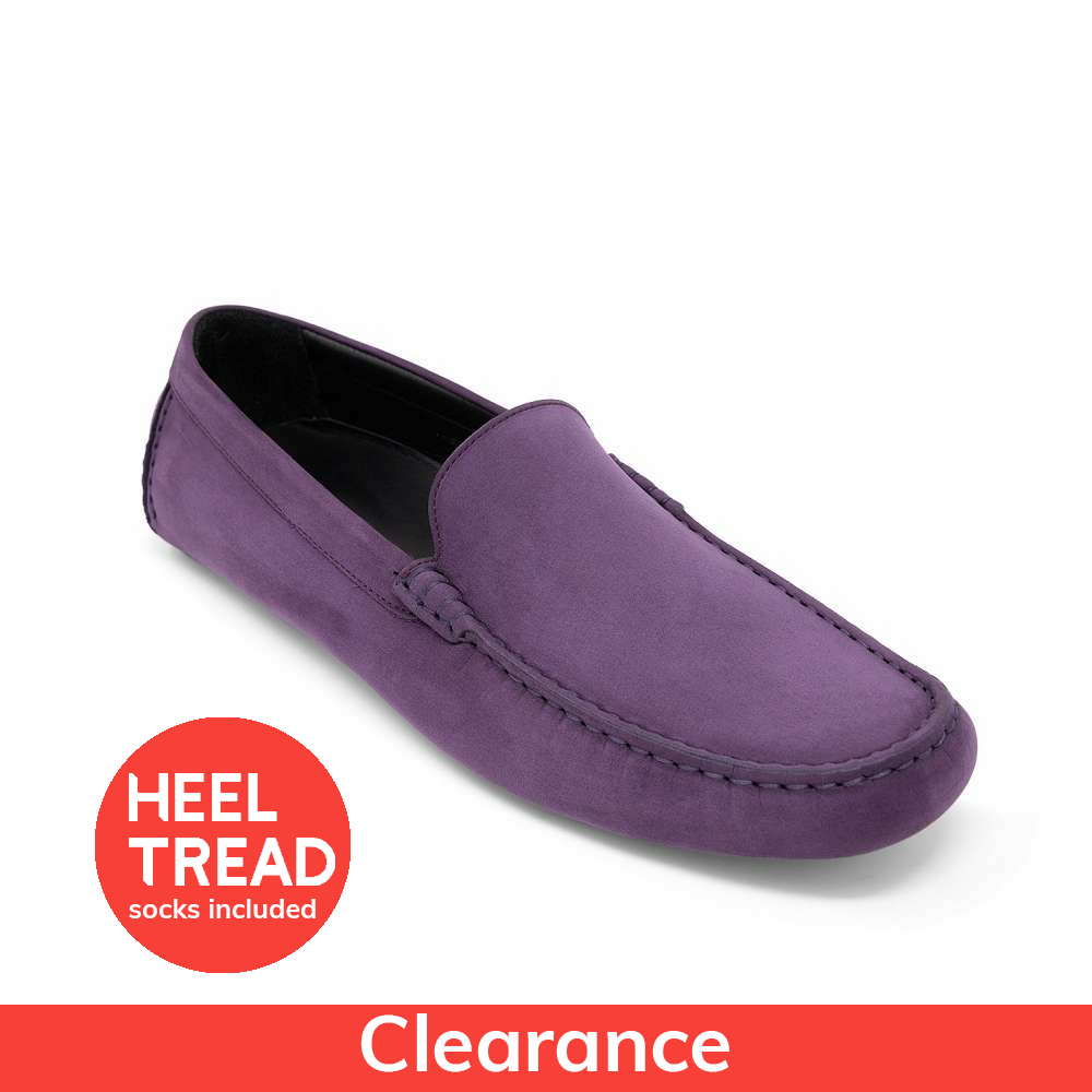 Piloti Officina Driving Shoes Plum 