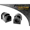 Powerflex Black Series Front Anti Roll Bar To Chassis Bushes to fit Ford Fiesta Mk7 (from 2008 to 2017)