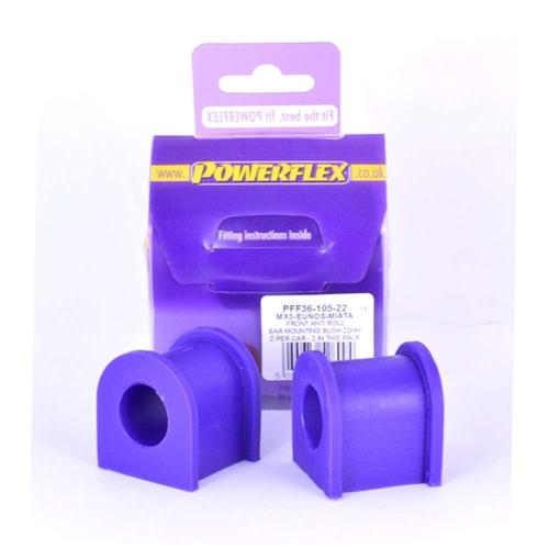 Front Anti Roll Bar Mounting Bushes Mazda MX-5, Miata, Eunos Mk2 NB (from 1998 to 2005)