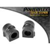 Powerflex Black Series Front Anti Roll Bar Mounting Bushes to fit Saab 9-5 YS3E (from 1998 to 2010)