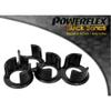 Powerflex Black Series Front Subframe Mount Inserts to fit Volvo XC70 P2 (from 2002 to 2007)