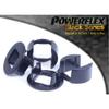 Powerflex Black Series Rear Subframe Front Bush Inserts to fit Audi S5 (from 2007 to 2016)