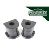 Powerflex Heritage Rear Roll Bar Mounting Bushes to fit BMW 3 Series E36 Compact (from 1993 to 2000)