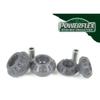 Powerflex Heritage Rear Shock Top Mounting Bushes to fit Volkswagen Scirocco MK1/2 (from 1973 to 1992)