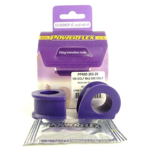 Rear Anti Roll Bar Inner Bushes Volkswagen Golf MK2 4WD, Inc Rallye & Country (from 1985 to 1992)