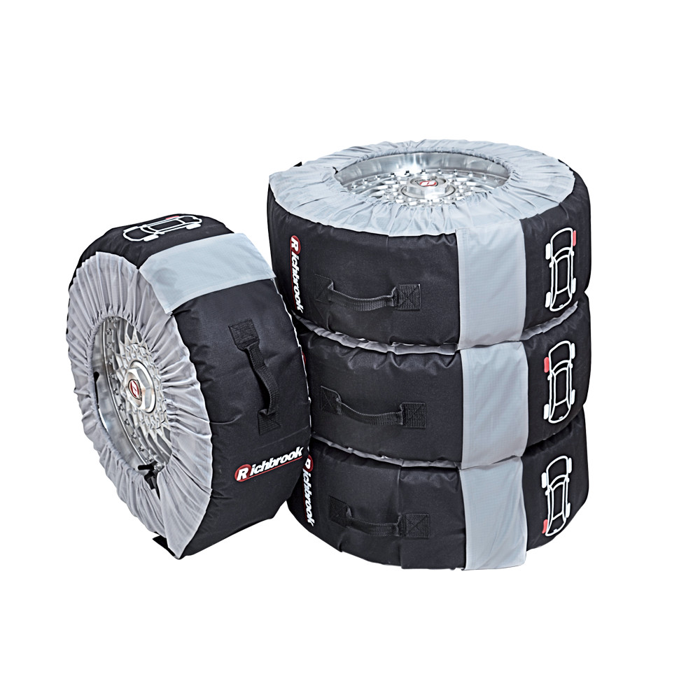 64 X 64 cm Garneck 4Pcs auto parts high toughness car tire bags snow tire protection cover car spare tire bag 