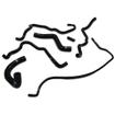 Coolant Hose Kit Ford Escort Mk5 RS2000