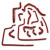 Samco Ancillary Coolant Hose Kit Subaru Impreza Turbo GC8 Gen 3/4 (WRX/STi)
