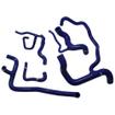 Coolant Hose Kit Volkswagen Golf Mk4 2.8 V6 VR6 4 motion