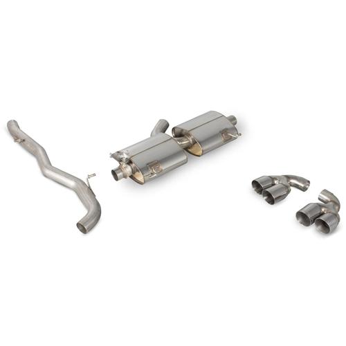 Non-resonated cat-back system with electronic valves Audi S1 2.0 TFSi Quattro (from 2014 to 2018)