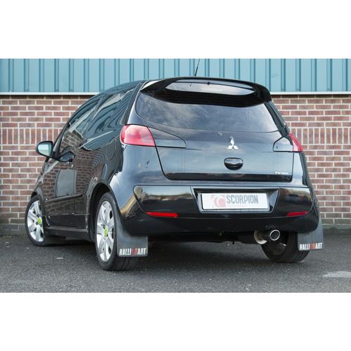 Non-resonated cat-back system  Mitsubishi Colt Z30 CZT/CZC 3 & 5 Door 1.5T (from 2004 to 2008)