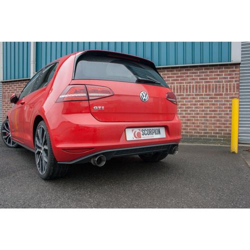 Resonated cat-back system Volkswagen Golf MK7 GTI (from 2013 to 2016)