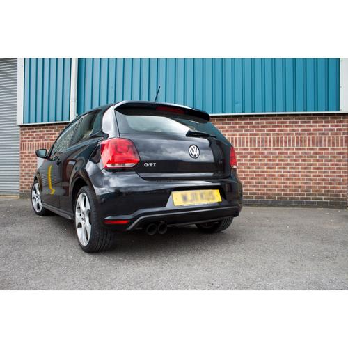 Non-resonated half system  Volkswagen Polo GTI 1.4TSi 180PS (from 2010 to 2015)