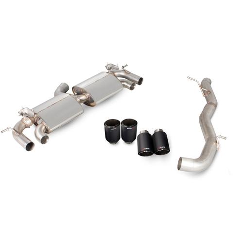 Non-resonated cat-back system with electronic valves Volkswagen Golf MK7 R (from 2014 to 2016)